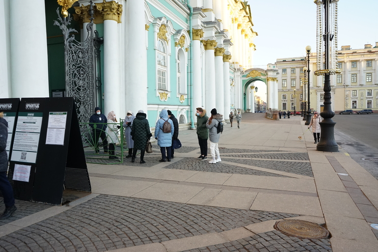 На билетном сайте Эрмитажа произошел технический сбой